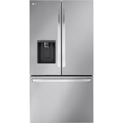 LG/LRFXS3106S 31 CF 3 Door French Door, Ice and Water with Dual Ice - Stainless