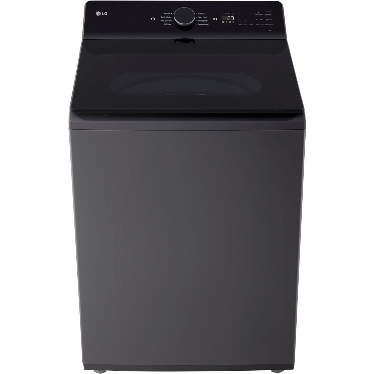 LG/WT8400CB 5.5 CF Top Load Washer, TurboWash 3D, Wi-Fi, Easy Unload - Black Matte