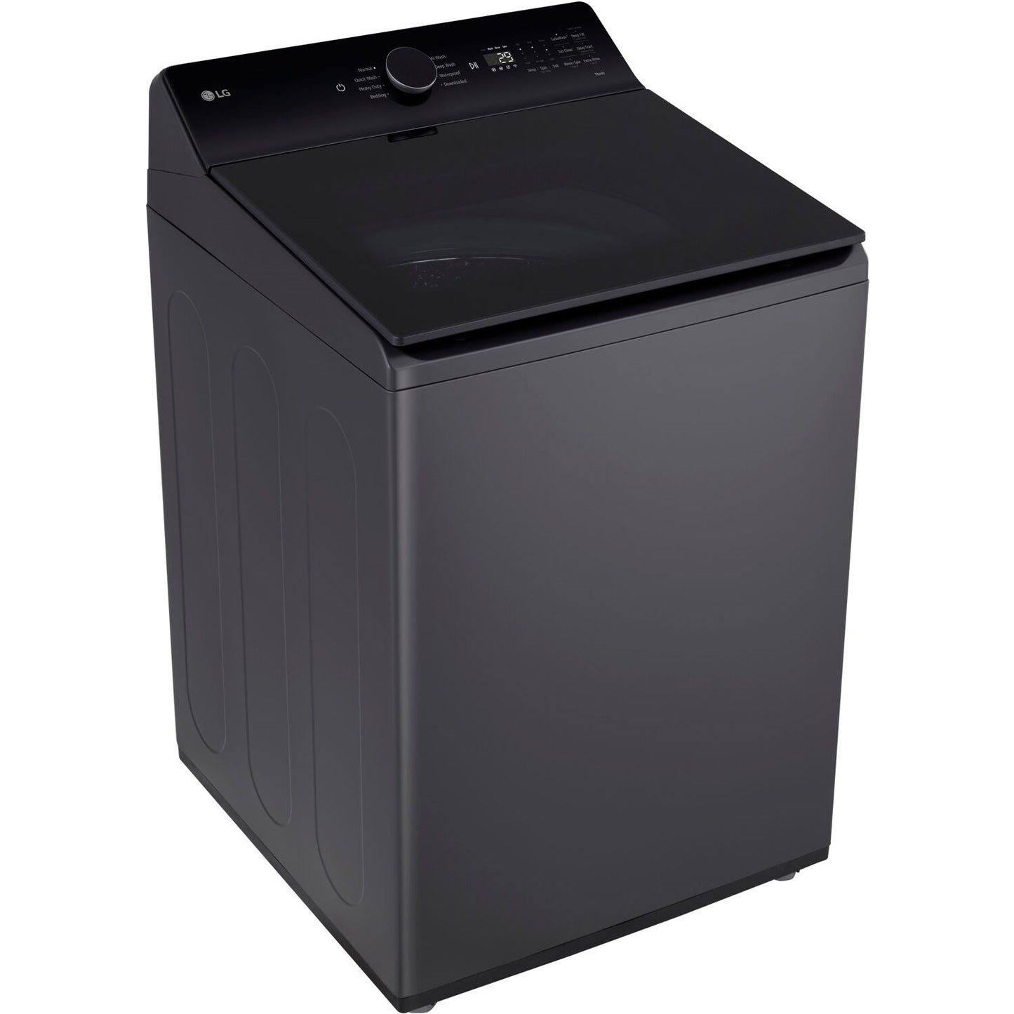 LG/WT8400CB 5.5 CF Top Load Washer, TurboWash 3D, Wi-Fi, Easy Unload - Black Matte