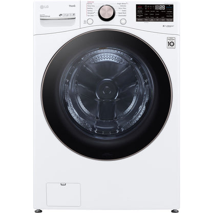 LG/WM4000HWA 4.5 CF Ultra Large Capacity FL Washer w/ AIDD, Turbowash, Steam, Wi-Fi - White