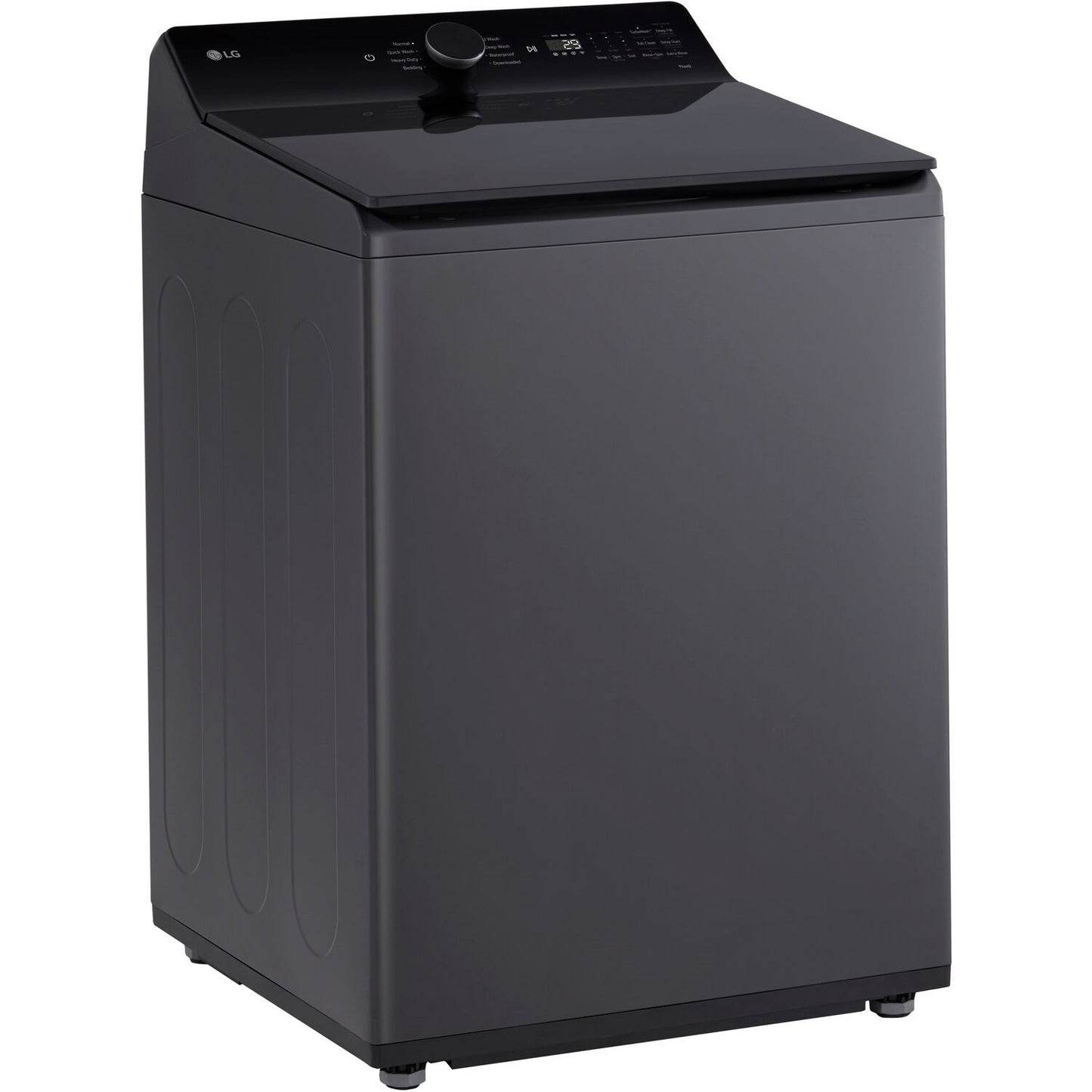 LG/WT8400CB 5.5 CF Top Load Washer, TurboWash 3D, Wi-Fi, Easy Unload - Black Matte