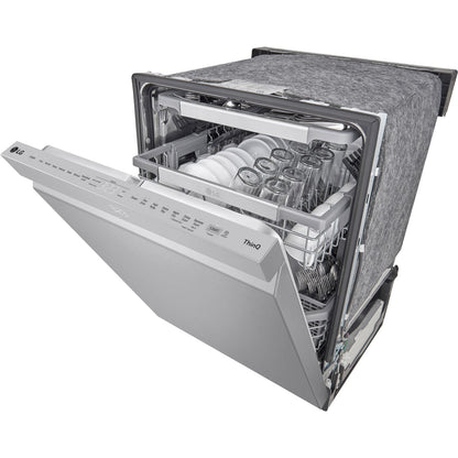 LG/LDPS6762S 24" Top Control Dishwasher, 44dB, Smart WiFi, QuadWash Pro, Dynamic Dry - Stainless