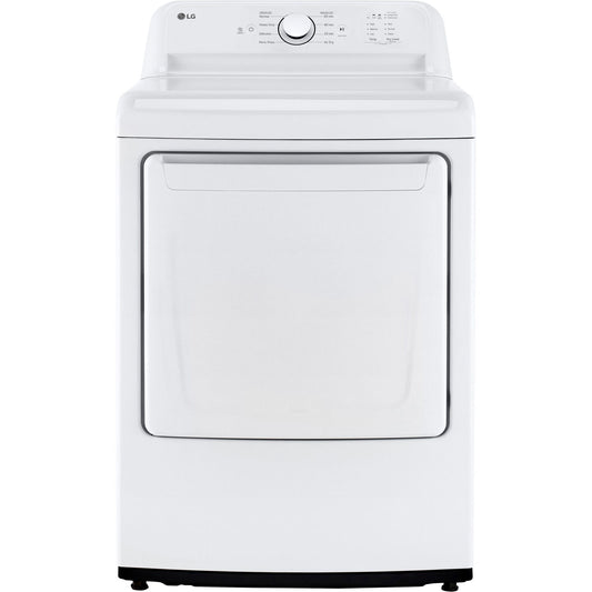 LG/DLE6100W 7.3 CF Ultra Large High Efficiency Electric Dryer - White