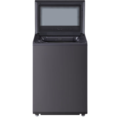 LG/WT8400CB 5.5 CF Top Load Washer, TurboWash 3D, Wi-Fi, Easy Unload - Black Matte