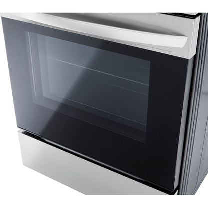 LG/LREL6323S 6.3 CF / 30" Electric Range, Convection, Air Fry, ThinQ - Stainless Replaces: LRE3061ST